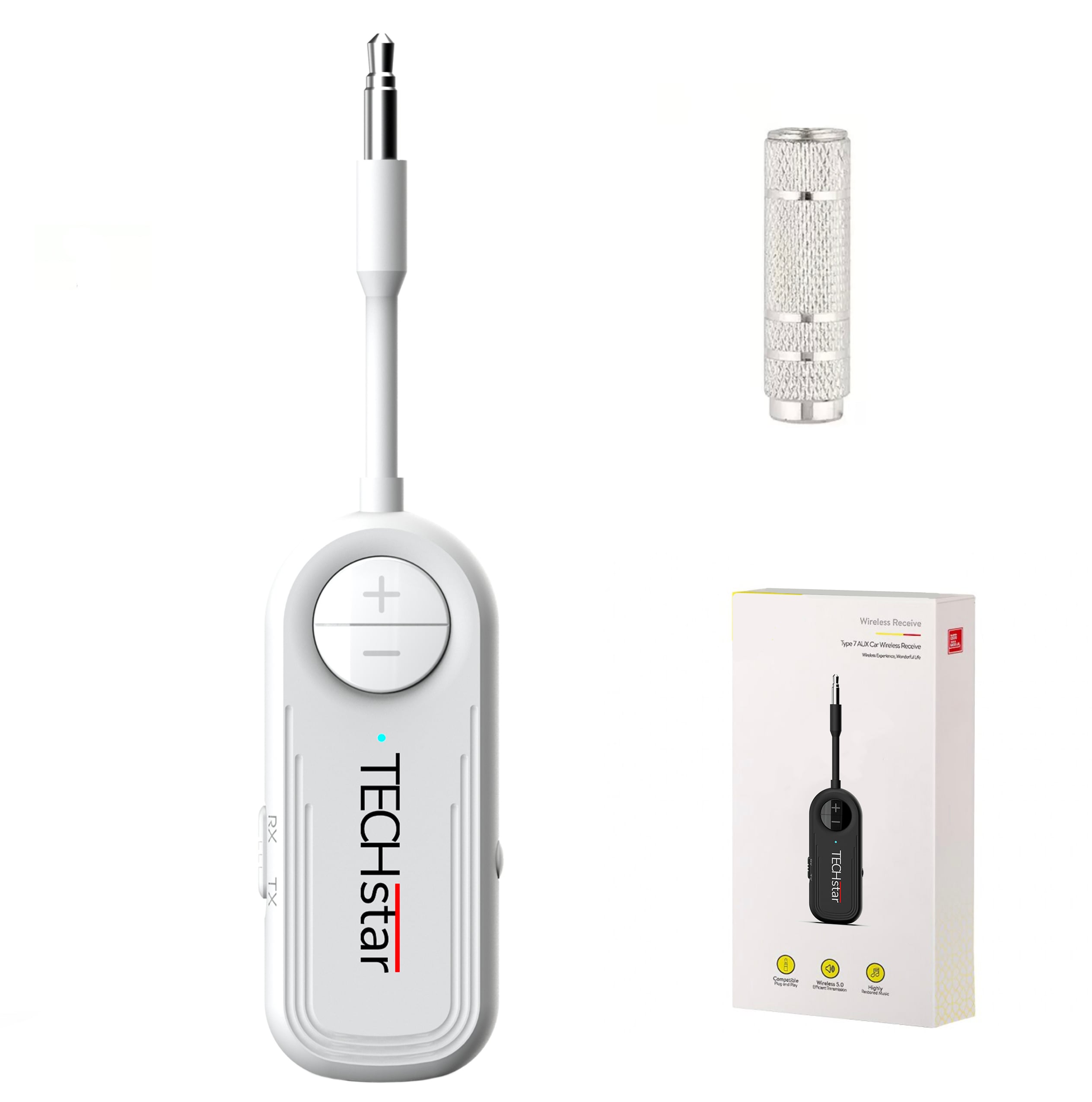 Adaptor Wireless 2 in 1 Receptor si Transmitator Audio TX/RX